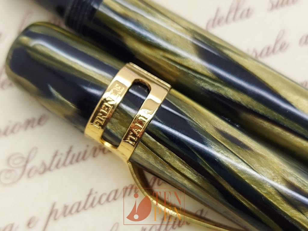 VISCONTI RAGTIME - 1990S - NOS - olive green | Tenpen - By Letizia